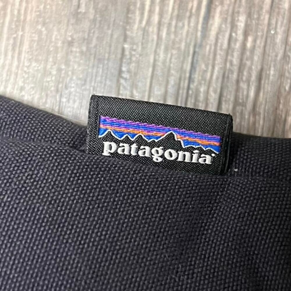 Patagonia Bivy Duck Down Jacket Womens S Black Gray Western Yoke Puffer Coat - Picture 9 of 11
